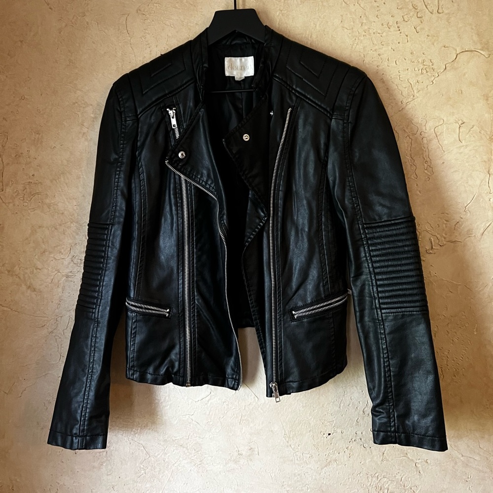 Faux Leather Jacket
